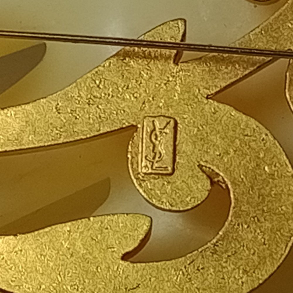 Vintage Goossens for YSL Lyrical Brooch - Picture 4 of 5